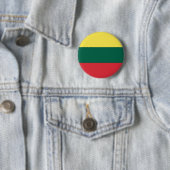Badge Rond 5 Cm Drapeau national de Lituanie (En situation)