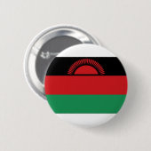 Badge Rond 5 Cm Drapeau national du Malawi (Devant & derrière)