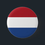 Badge Rond 5 Cm Drapeau néerlandais<br><div class="desc">Drapeau néerlandais ; Néerlandais ; Nederland ; vlag</div>