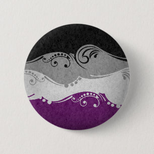 Badge Rond 5 Cm Drapeau ornemental d'un sexe