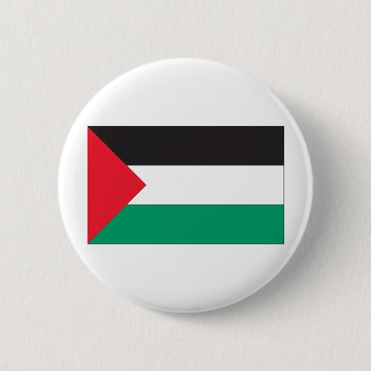 Badge Rond 5 Cm Drapeau palestinien (Devant)