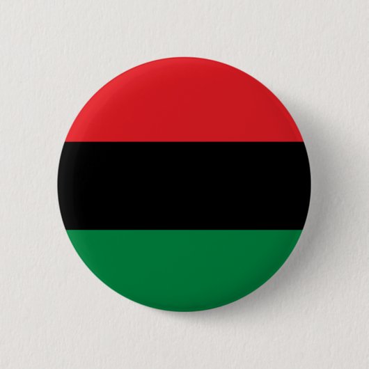 Badge Rond 5 Cm Drapeau panafricain (Devant)