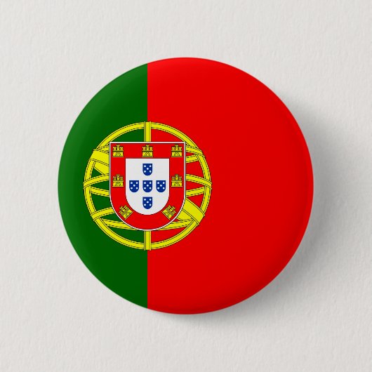 Badge Rond 5 Cm Drapeau portugais (Devant)
