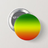 Badge Rond 5 Cm Drapeau Rainbow Reggae (Devant & derrière)