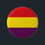 Badge Rond 5 Cm Drapeau républicain espagnol República Española Bu<br><div class="desc">Drapeau républicain espagnol - República Española Bouton Pin</div>