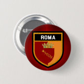 Badge Rond 5 Cm Drapeau rom (Devant & derrière)