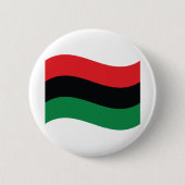 Badge Rond 5 Cm Drapeau rouge, noir et vert (Devant)