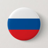 Badge Rond 5 Cm drapeau russe (Devant)