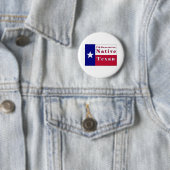 Badge Rond 5 Cm Drapeau texan natif de 7e génération (En situation)
