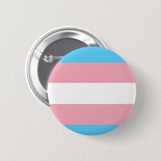 Badge Rond 5 Cm Drapeau transgenre (Devant & derrière)