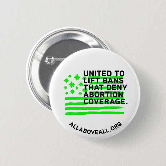 Badge Rond 5 Cm Drapeau, uni (Devant & derrière)