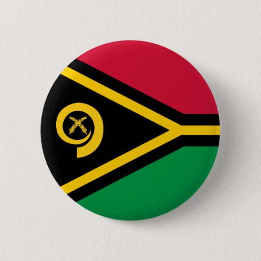 Badge Rond 5 Cm drapeau vanuatu (Devant)