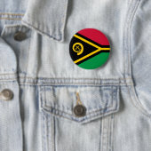 Badge Rond 5 Cm drapeau vanuatu (En situation)