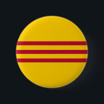 Badge Rond 5 Cm Drapeau vietnamien du sud - đỏ de sọc de Ba de<br><div class="desc">Drapeau vietnamien du sud - đỏ de sọc de Ba de vàng du Vietnam Cờ - drapeau du Vietnam du Sud - drapeau vietnamien du sud - drapeau de la République du Vietnam (drapeau d'héritage et de liberté - cờ Tự de Lá faites le và Di Sản) - hòa de...</div>