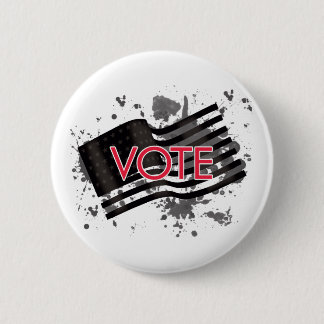 Badge Rond 5 Cm drapeau-vote d'éclaboussure