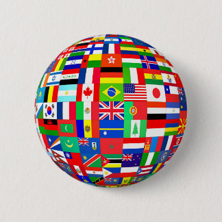 BADGE ROND 5 CM DRAPEAUX DE THE GLOBE