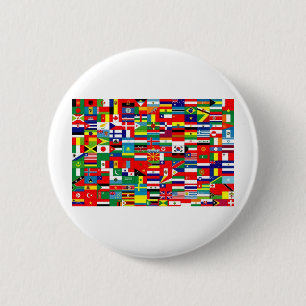 BADGE ROND 5 CM DRAPEAUX DU MONDE