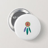 Badge Rond 5 Cm Dreamcatcher (Devant & derrière)