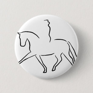 Badge Rond 5 Cm dressage