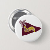 Badge Rond 5 Cm Dripping Springs Tigers School Spirit Pin (Devant & derrière)