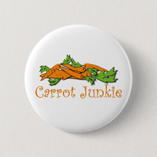 Badge Rond 5 Cm Drogué de carotte (Devant)