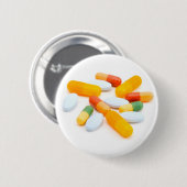Badge Rond 5 Cm Drogues (Devant & derrière)
