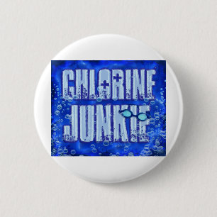 Badge Rond 5 Cm drogués de chlore