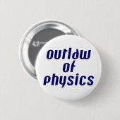 Badge Rond 5 Cm Droit de la physique (Devant & derrière)