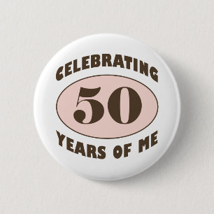 Badge Rond 5 Cm Drôle 50e anniversaire cadeaux