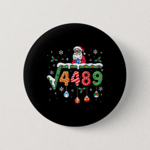 Badge Rond 5 Cm Drôle 67 Mème Racine carrée 4489 Argot Prof de mat