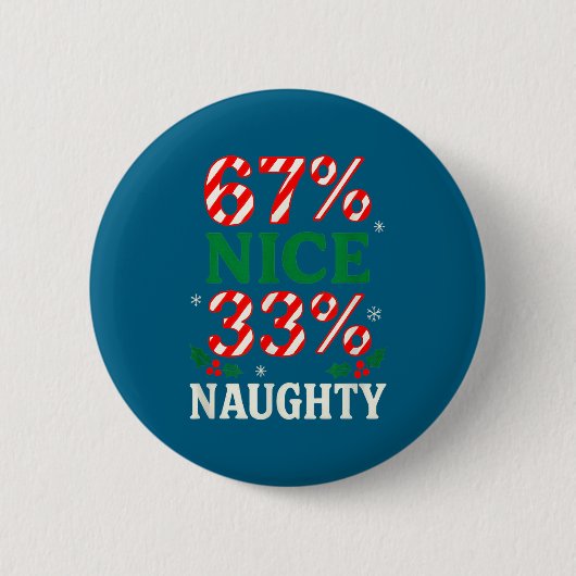 Badge Rond 5 Cm Drôle 6 7 Mème Coquin 67 (Devant)