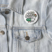 Badge Rond 5 Cm Drôle anti-Poutine (En situation)
