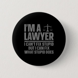 Badge Rond 5 Cm Drôle Avocat Conception Pour Hommes Femmes Atteint