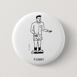 Badge Rond 5 Cm Drôle - BOUTON