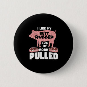 Badge Rond 5 Cm Drôle Cadeau Adulte Viande Pour Papa Tenue Pour Fê