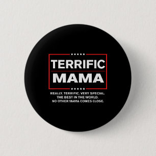 Badge Rond 5 Cm Drôle cadeau de Donald Trump pour une maman formid