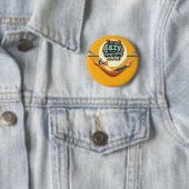 Badge Rond 5 Cm Drôle cadeau pour Lazy People Design (En situation)