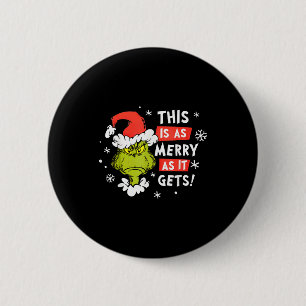 Badge Rond 5 Cm Drôle C'est aussi joyeux que Noël obtient, Sarca