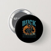 Badge Rond 5 Cm Drôle de buck – allons camper  (Devant & derrière)