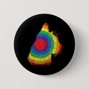 Badge Rond 5 Cm Drôle de chat LGBT Drapeau subtil Queer Trans Gay