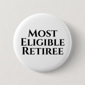 Badge Rond 5 Cm Drôle de retraite (Devant)