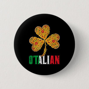 Badge Rond 5 Cm Drôle de St Patricks Day Irlandais Zza Fierté ital
