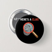 Badge Rond 5 Cm Drôle Detective Crime Investigation Drama Book (Devant & derrière)