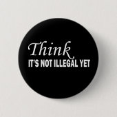 Badge Rond 5 Cm Drôle discours sarcastiques (Devant)