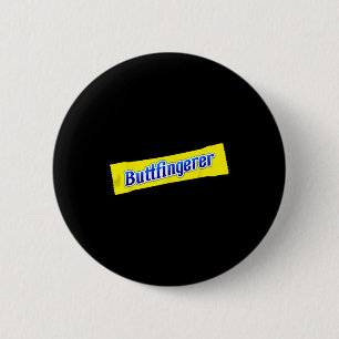 Badge Rond 5 Cm Drôle Doigteur de fesse Inapproprié Offensant Adul