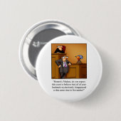 Badge Rond 5 Cm Drôle essai en Turquie de Thanksgiving ! (Devant & derrière)