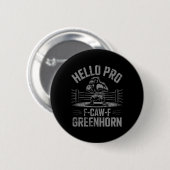 Badge Rond 5 Cm Drôle F Caw F Boxe Corbeau (Devant & derrière)