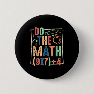 Badge Rond 5 Cm Drôle Fais Le Calcul 67 Mème Six Sept Garçon Fille