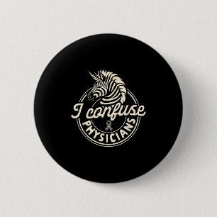 Badge Rond 5 Cm Drôle Fier Rare Maladie Guerrier Cadeau Rare Malad