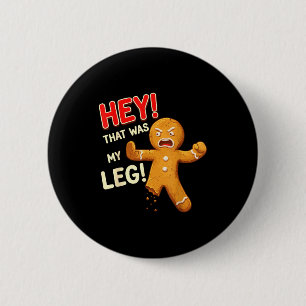 Badge Rond 5 Cm Drôle Homme en Pain d'Épice Cookies C'était Ma Jam